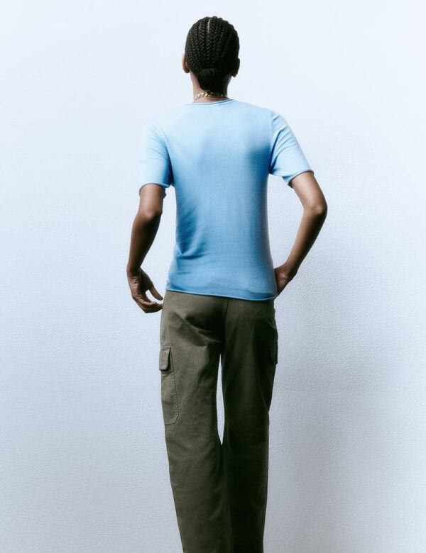 SHORT SLEEVE KNIT SWEATER - Image 5