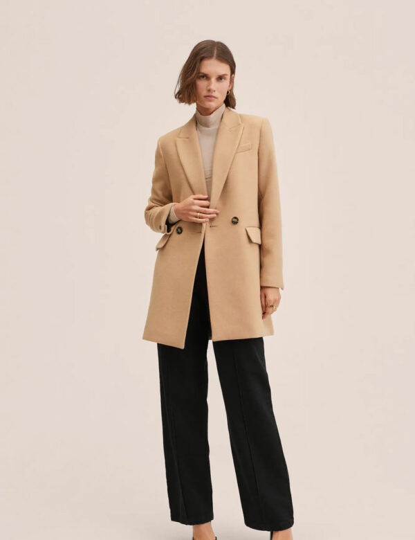 Lapels wool coat - Image 2