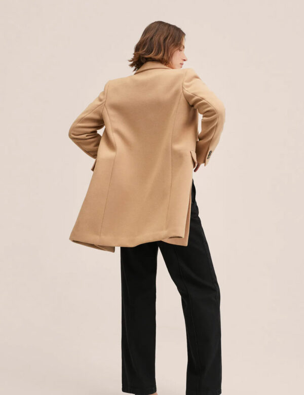 Lapels wool coat - Image 3