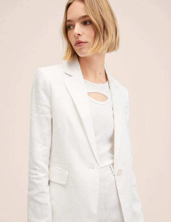 Blazer suit 100% linen - Image 4