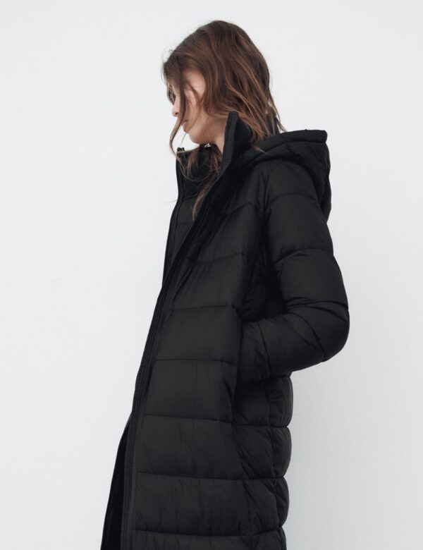 Water-repellent packaway puffer coat - Image 2